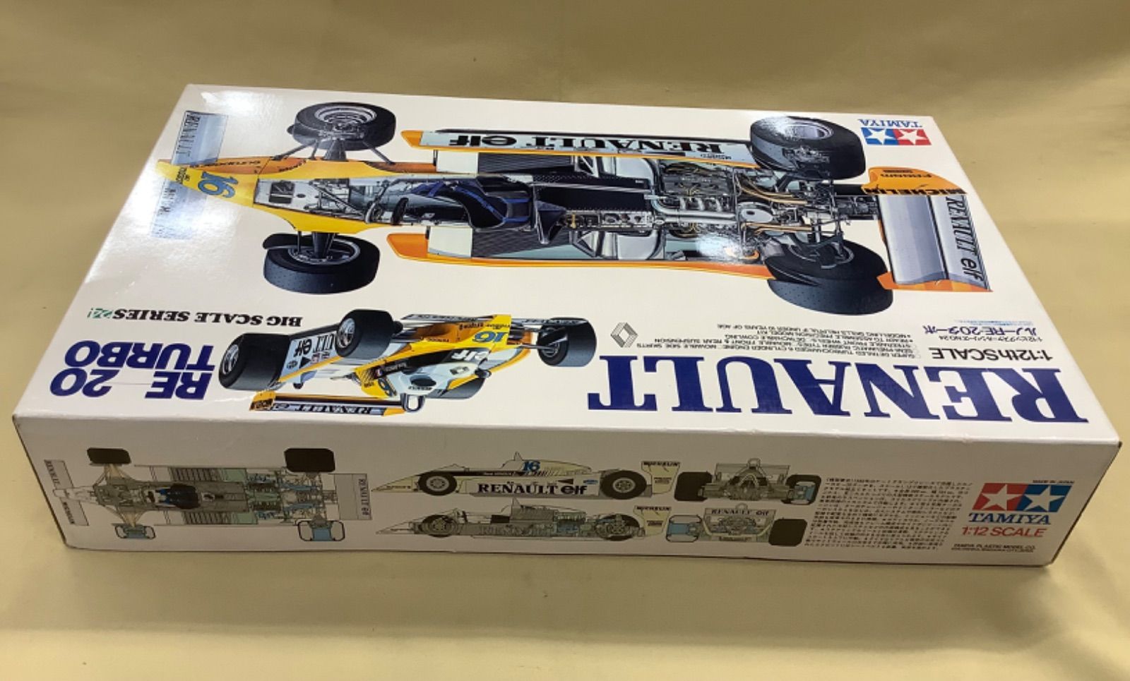 タミヤ 1/12 ルノーRE-20ターボ F-1 小鹿田宮 - メルカリ
