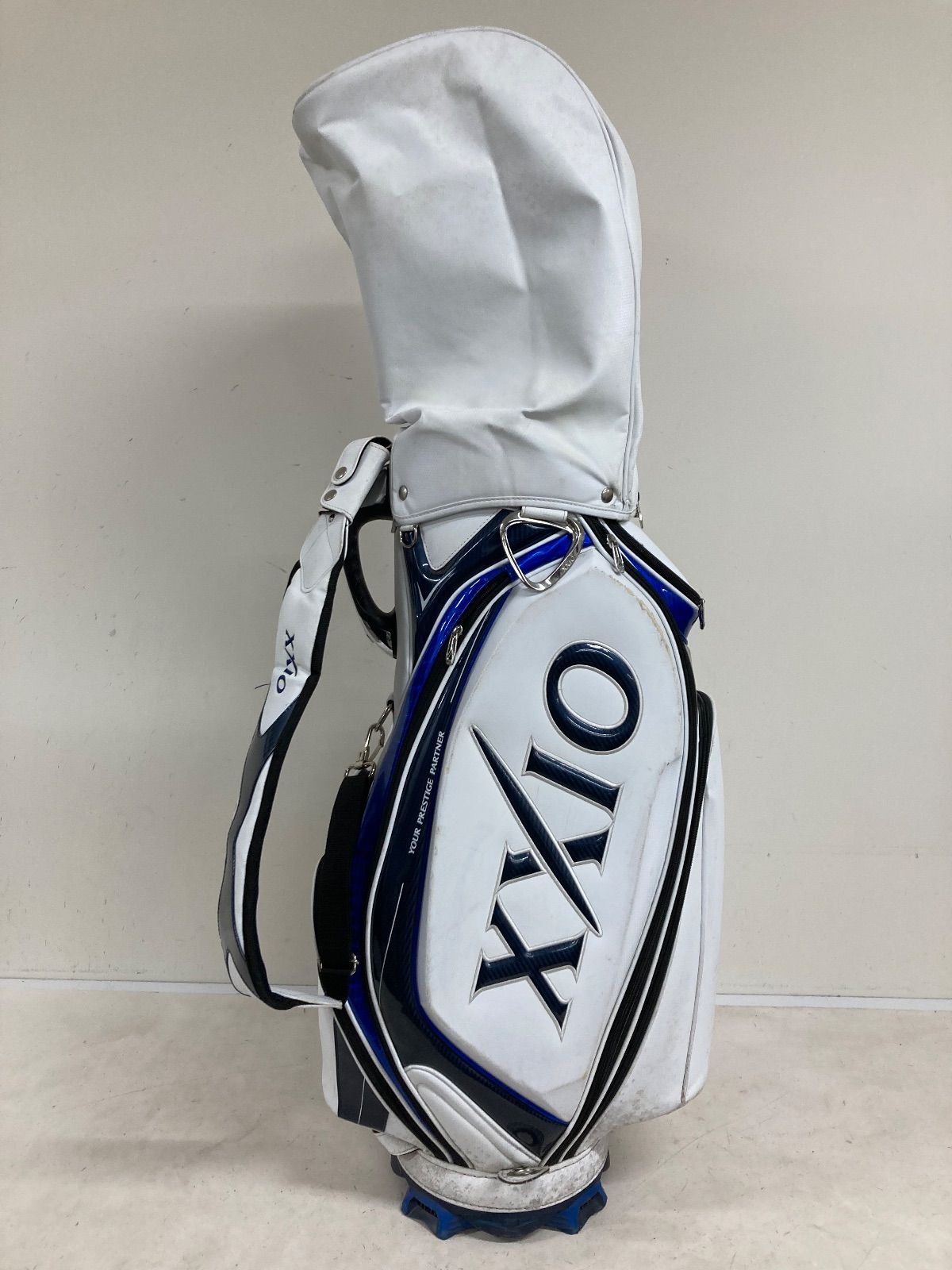 XXIO ゼクシオ キャディバッグ キャディーバッグ ゴルフバッグ ホワイト 白 71114s