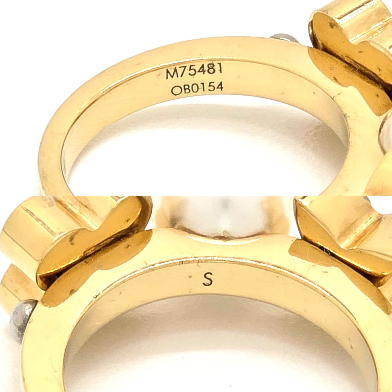 ⭐️ルイヴィトン⭐️リング　指輪　フラワーチャーミーパール LOUIS VUITTON ルイ ヴィトン チャーミーパール リング フェイクパール