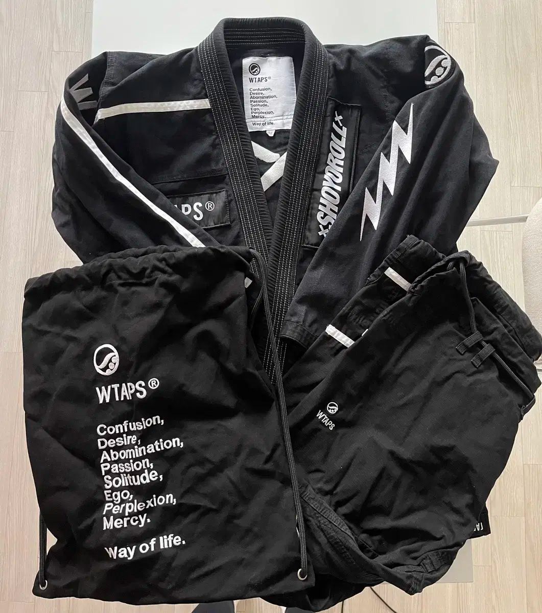 WTAPS x SHOYOROLL 柔術 Jiu-Jitsu 柔道着 ブラック A3