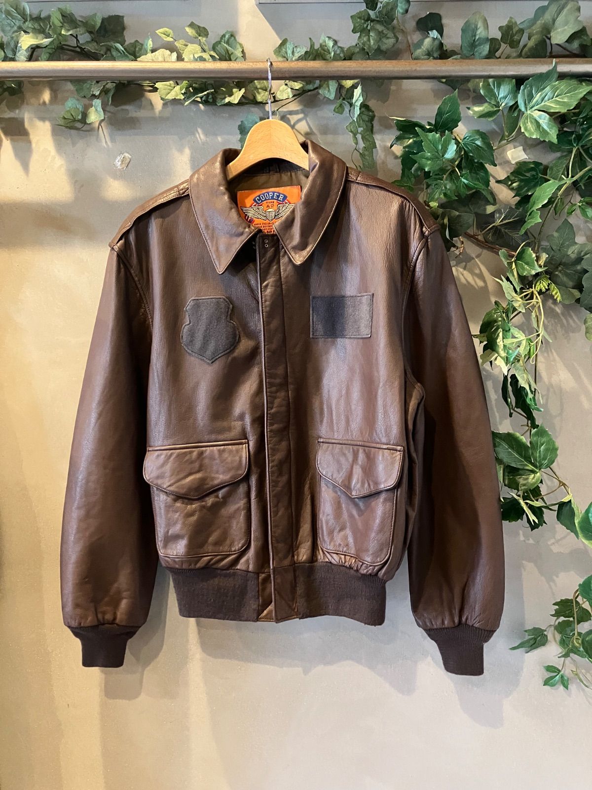 90s 00s COOPER A-2 フライトジャケット クーパー アメリカ製