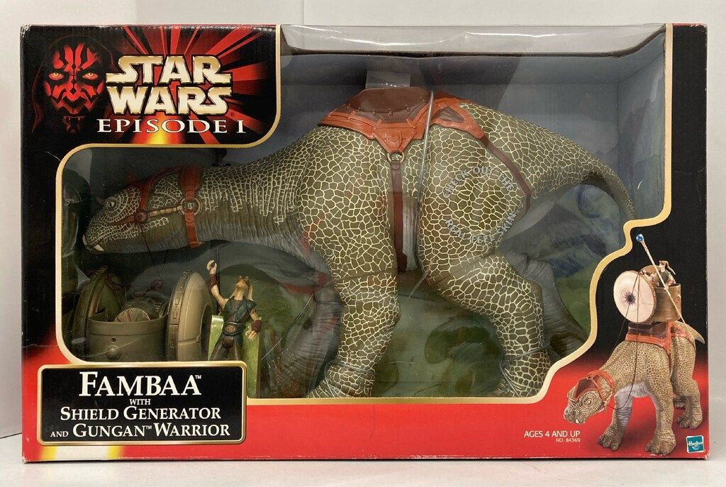 トミー FAMBAA WITH SHIELD AND GUNGAN WARRIOR 3.5インチ用