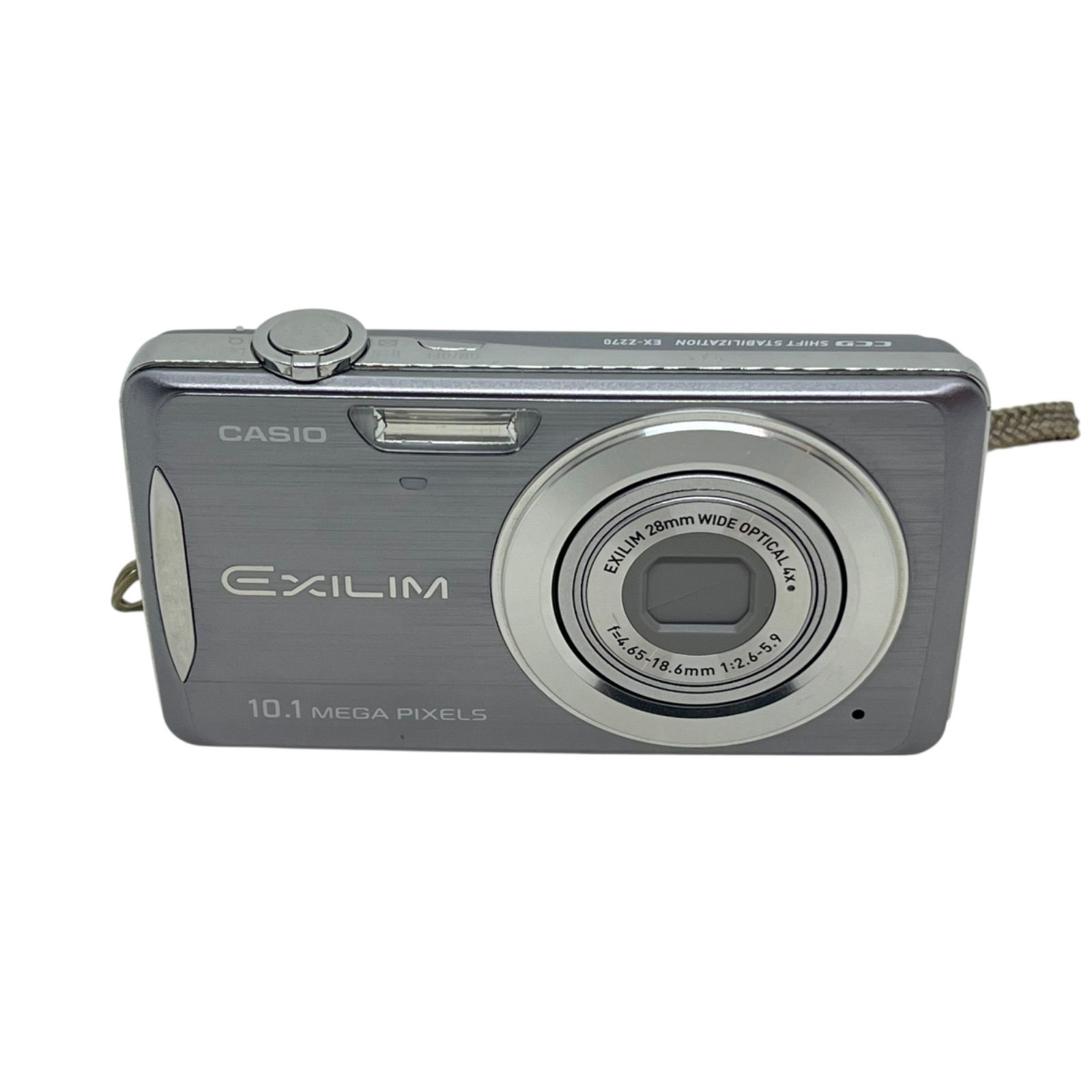 【美品】CASIO EX-Z270 シルバー コンパクトデジタルカメラ Amazon | カシオ計算機 カシオ デジタルカメラ EXILIM EX-Z270GY