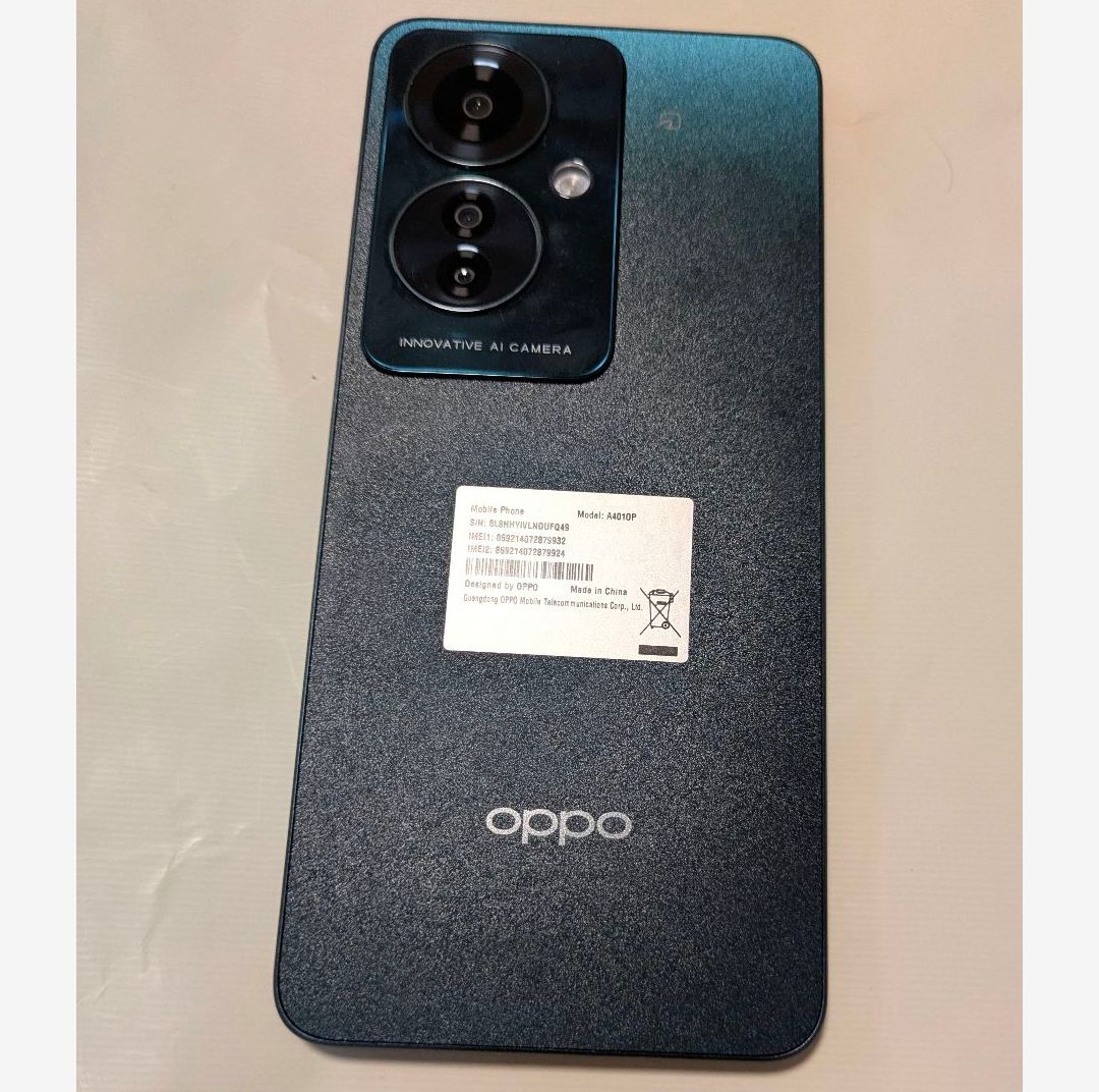 OPPO Reno11 A ダークグリーン 128GB 8GB SIMフリー】OPPO Reno11 A ダークグリーン「CPH2603GR」MediaTek