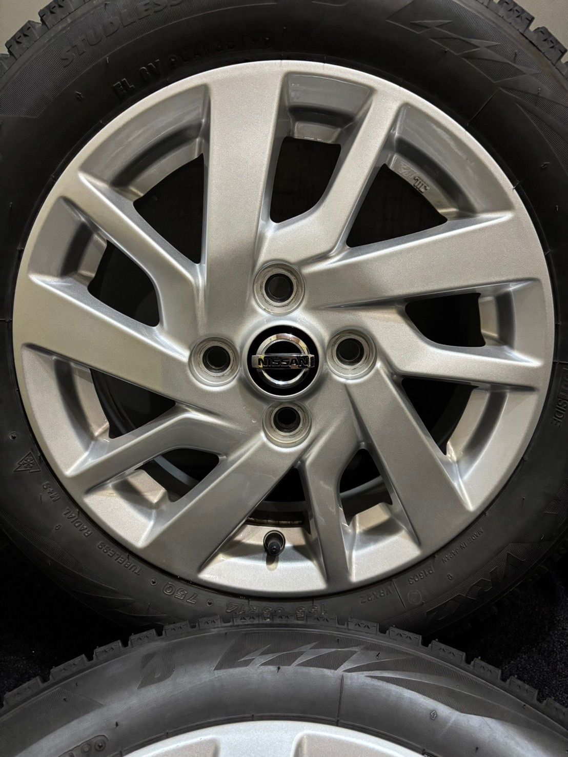 155 65 R 14 VRX 2 19年製 日産 デイズ 14インチ 4 5 J 46 100 H スタッドレス 4本 モコ サクラ K 698