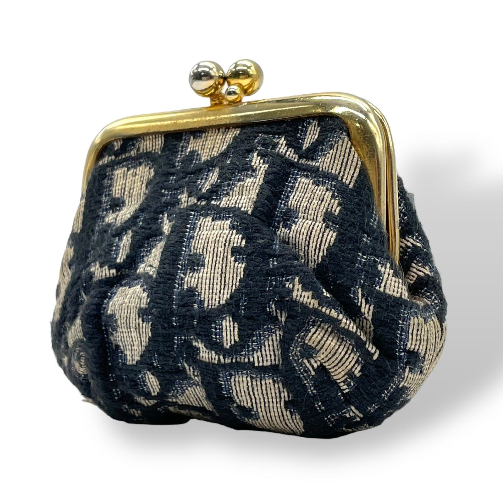 クリスチャン ディオール Christian Dior トロッター がま口 コイン