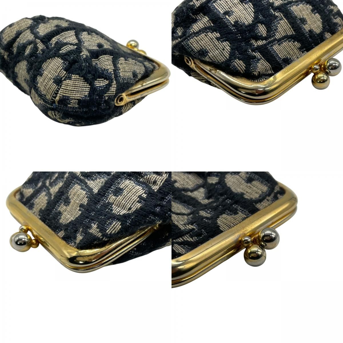 クリスチャン ディオール Christian Dior トロッター がま口 コイン