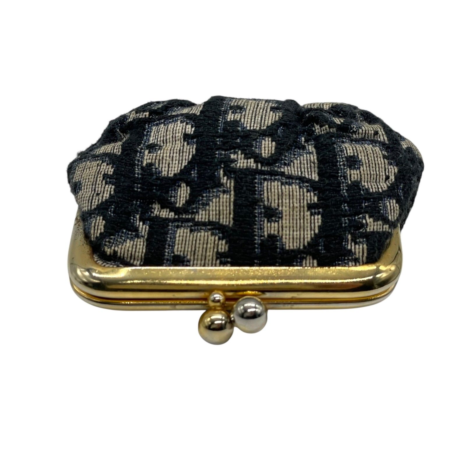 クリスチャン ディオール Christian Dior トロッター がま口 コイン