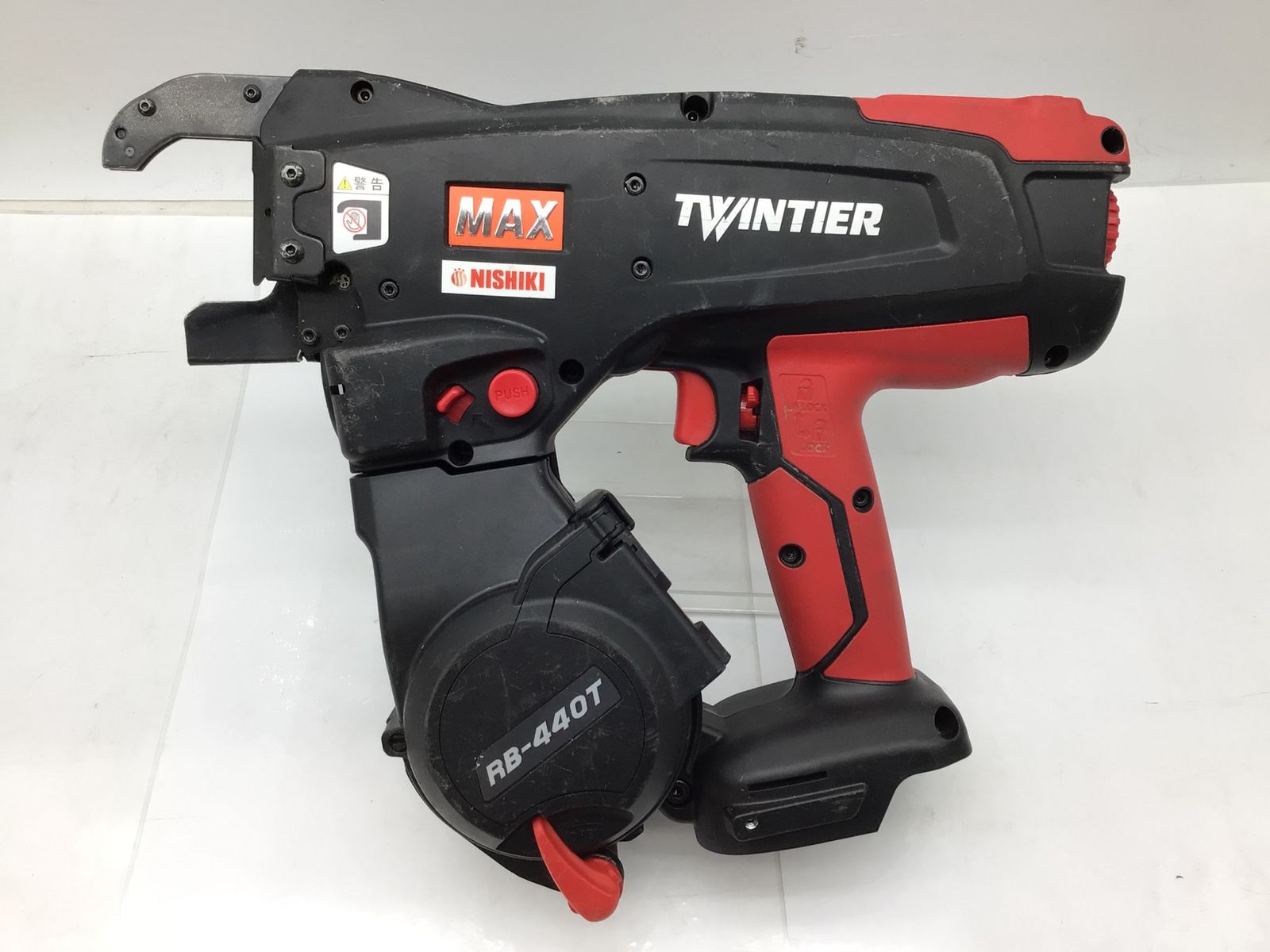 品 MAX マックス 鉄筋結束機リバータイヤ RB-440T本体 バッテリー1個 ITN4TD2Q00JC エコツール知立店 M02