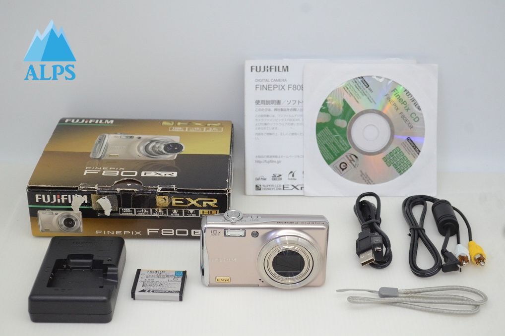 FUJIFILM フジフィルム FinePix F80EXR コンパクトデジタルカメラ シルバー 251023w