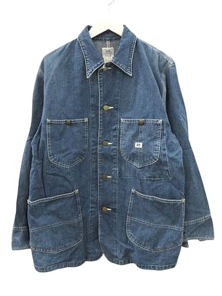 リー LEE 0412 91-J ハウスタグ 復刻 デニムカバーオール M インディゴブルー ジャケット アウター