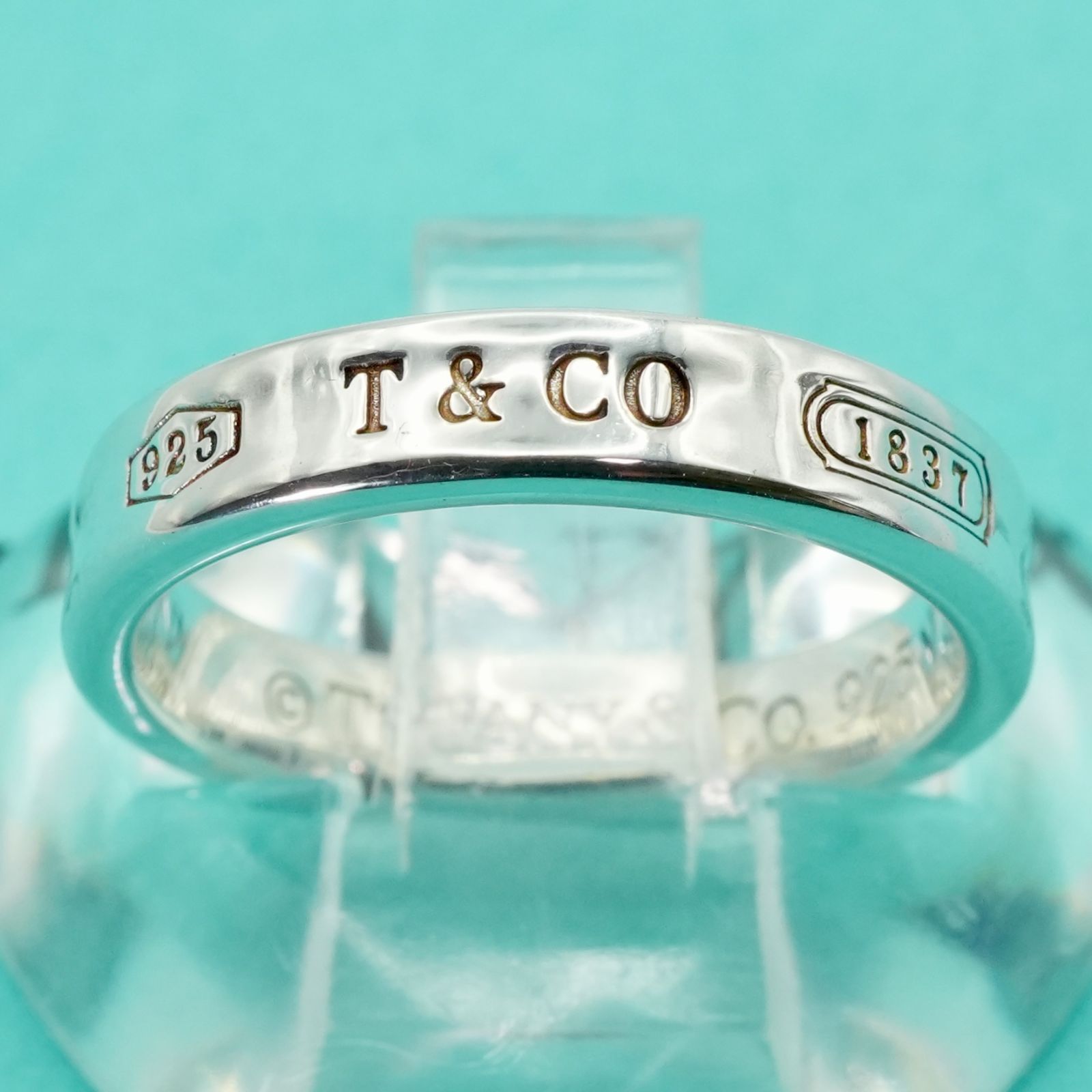 極美品13号 ティファニー 1837 ナロー スリム リング/25-1990S - メルカリ