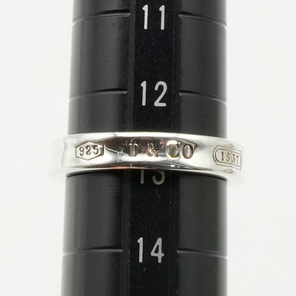 極美品13号 ティファニー 1837 ナロー スリム リング/25-1990S - メルカリ