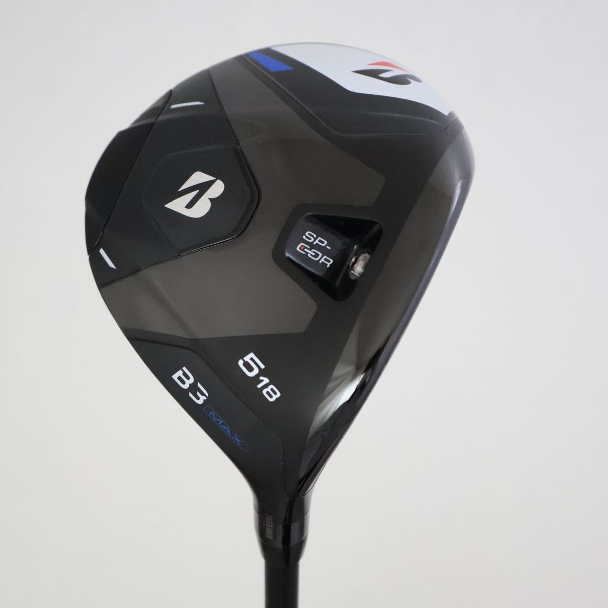 ブリヂストン B3 MAX フェアウェイウッド モデル 5W 18°VANQUISH BS40 for MAX カーボン SR 83022