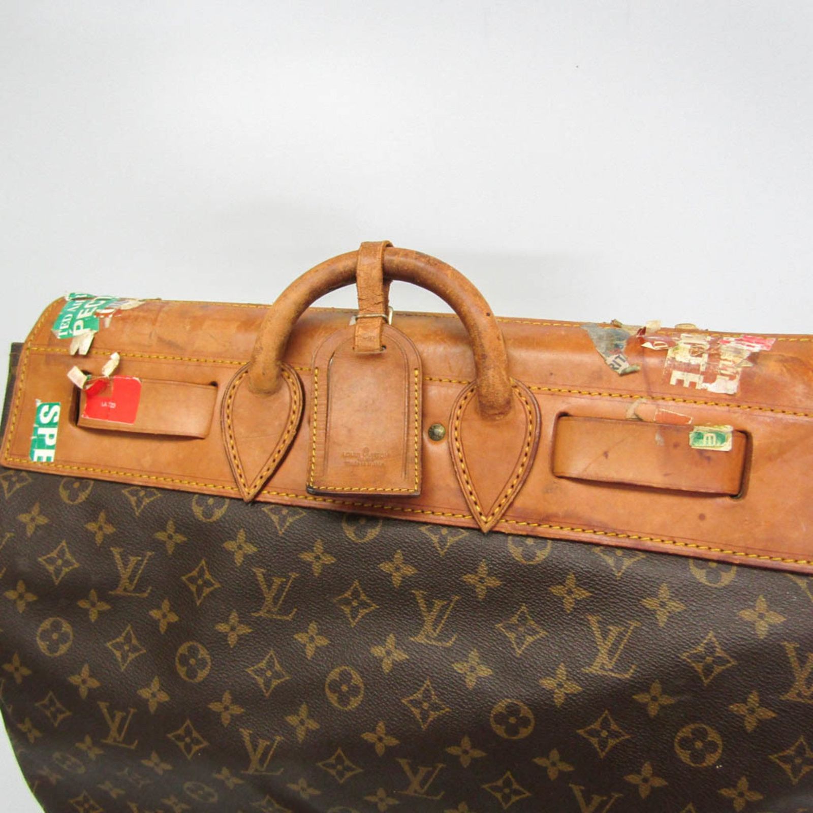 ボストンバッグ ブラウン