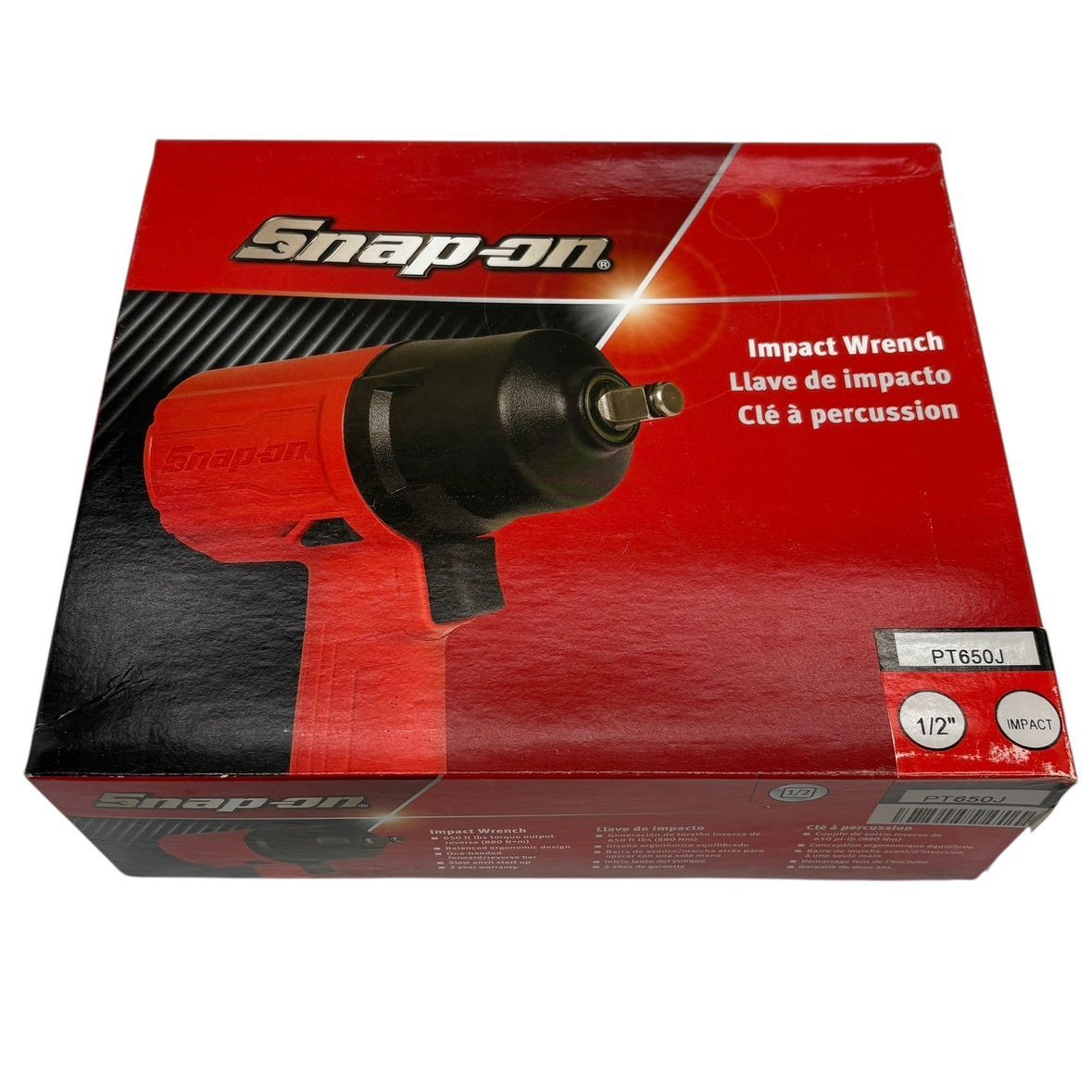 3500 スナップオン インパクトレンチ PT650J 1 2 エアー 12.7mm 常圧 Snapon Impact Wrench