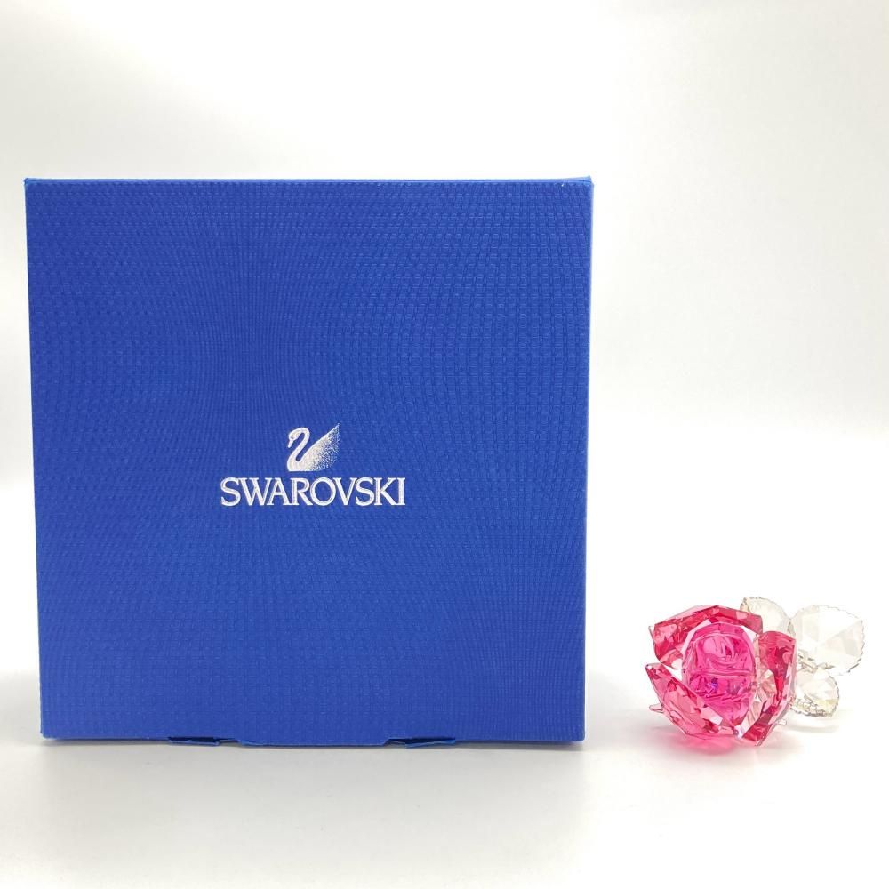 スワロフスキー SWAROVSKI ブロッサミング ローズ Light Rose オブジェ