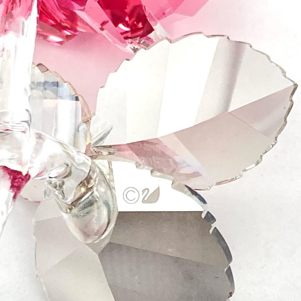 スワロフスキー SWAROVSKI ブロッサミング ローズ Light Rose オブジェ