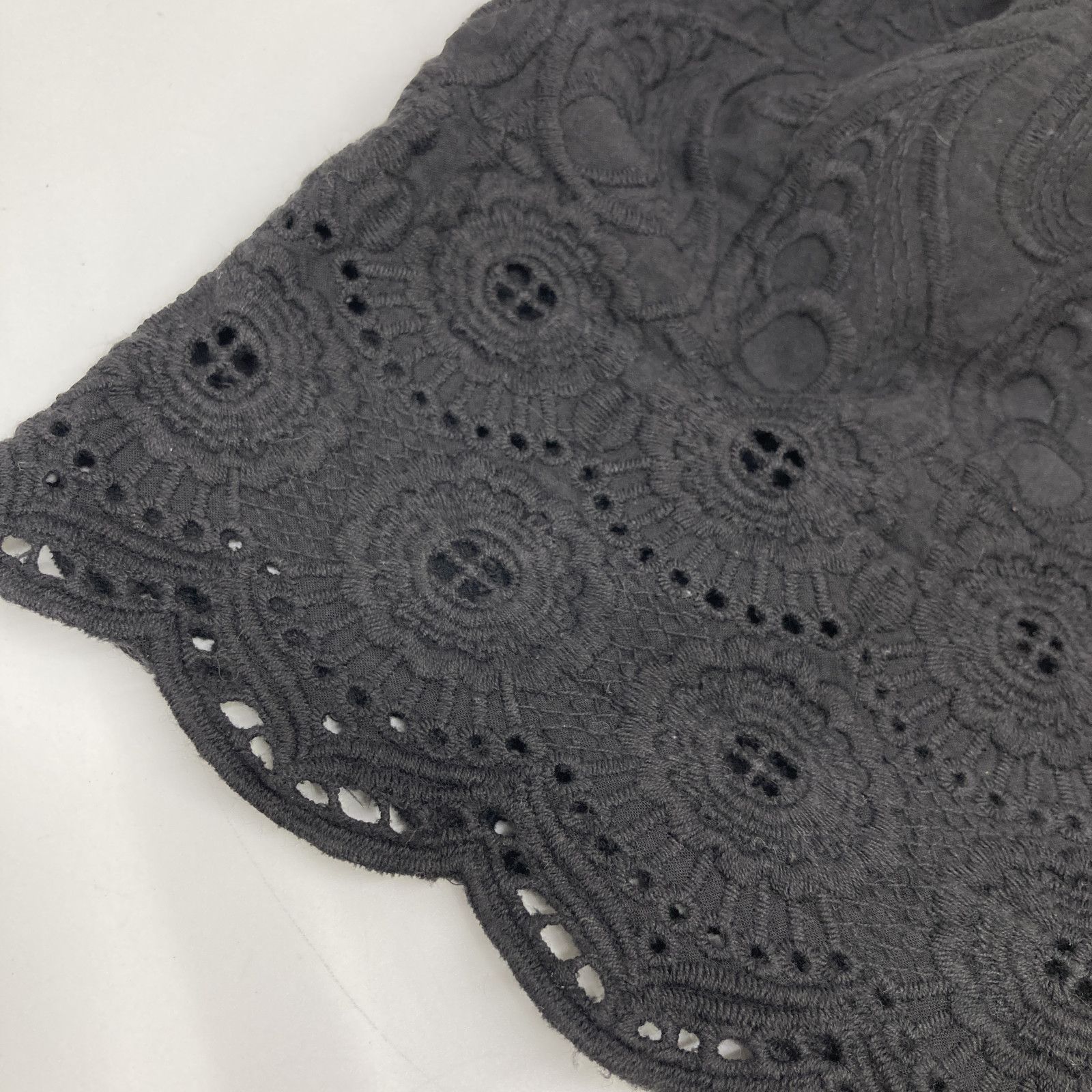  KAGURE カグレ GAA 6-24 S 001 ﾌﾞﾗｯｸ 刺繍ﾃｨｱｰﾄﾞﾊﾟﾝﾂ F その他 パンツ