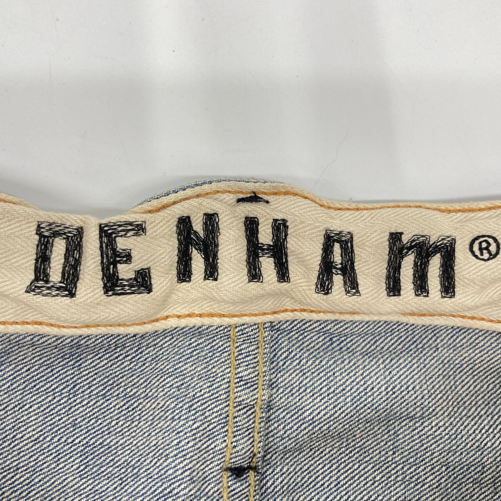  DENHAM デンハム RBJ SKIN ｲﾝﾃﾞｨｺﾞ ｽﾘﾑﾌｨｯﾄ ｾﾙﾋﾞｯﾁ 赤耳 ﾃﾞﾆﾑ W 27 L 32 その他 パンツ