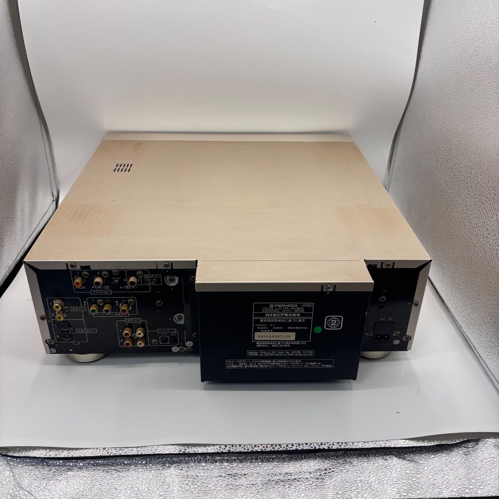 Pioneer DVL-909 DVD LDプレーヤー レーザーディスク - メルカリ