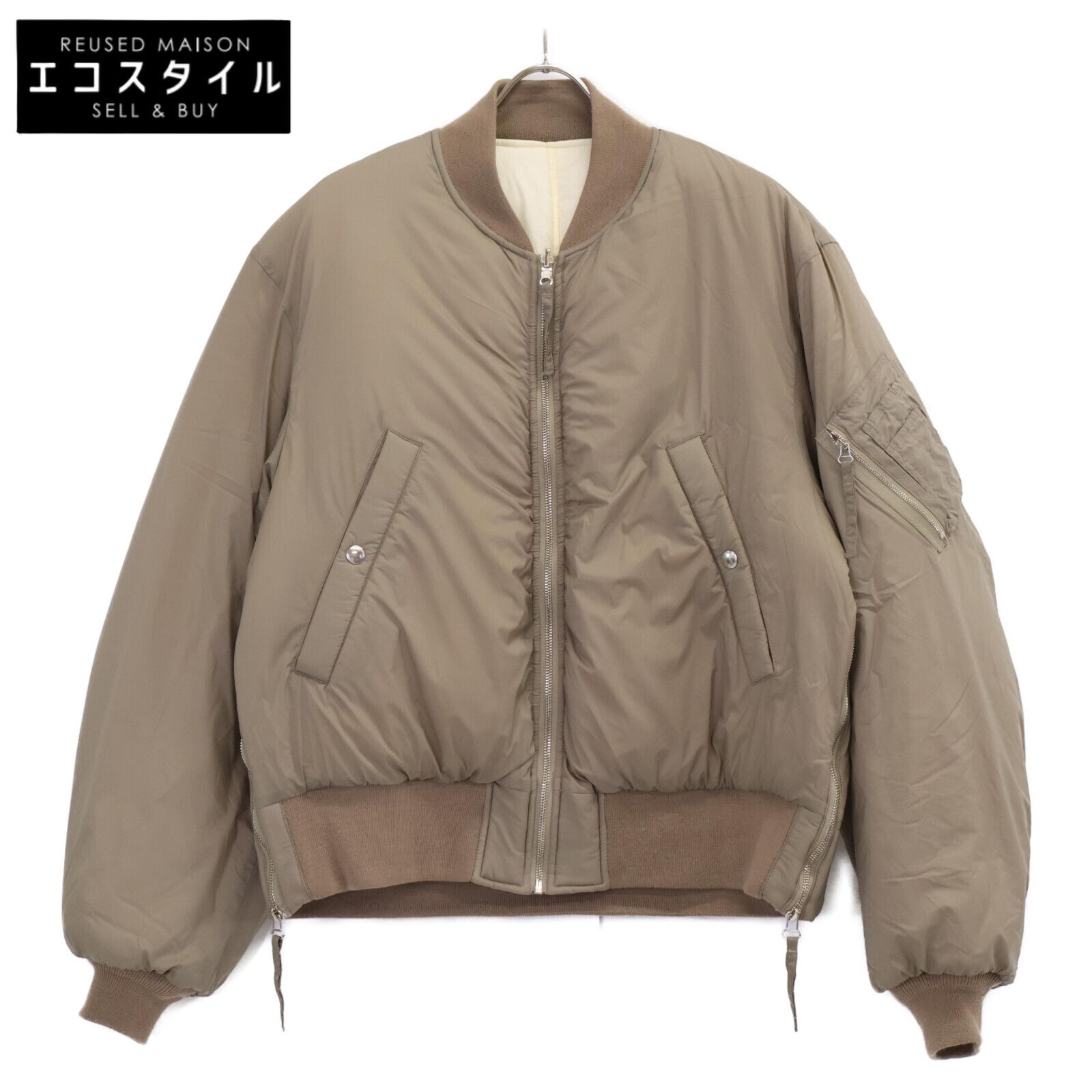 JOHN MASON SMITH ジョンメイソンスミス ｶｰｷ 24WJK-509 RECYCLE NYLON MICRO RIPSTOP MA-1 M