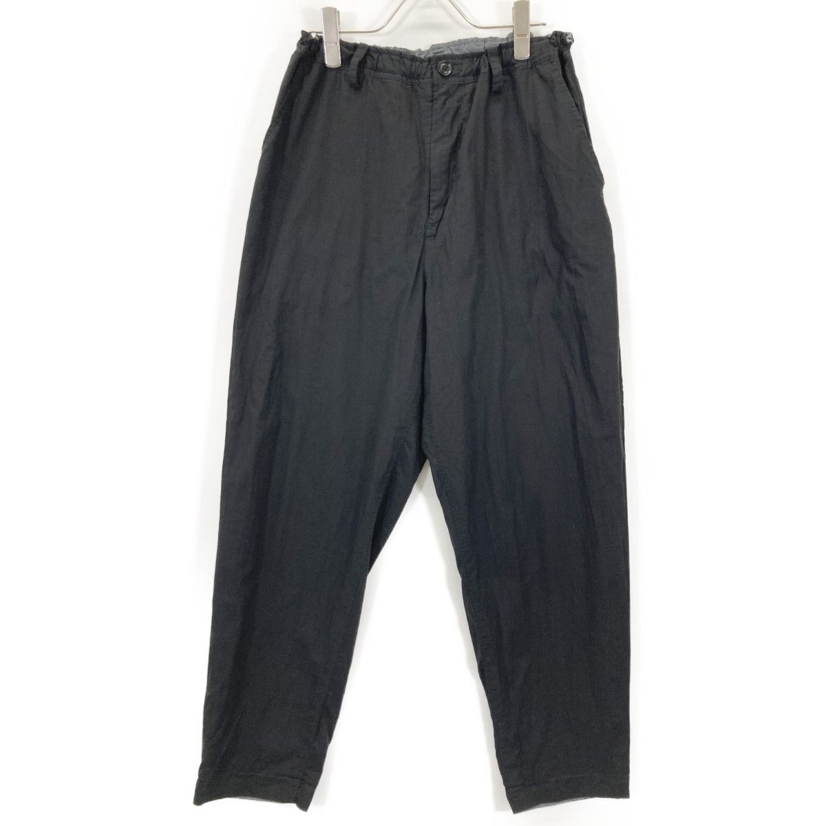 Y s ワイズ 25SS YT-P09-029 ﾌﾞﾗｯｸ ﾊﾟﾝﾂ 表記なし