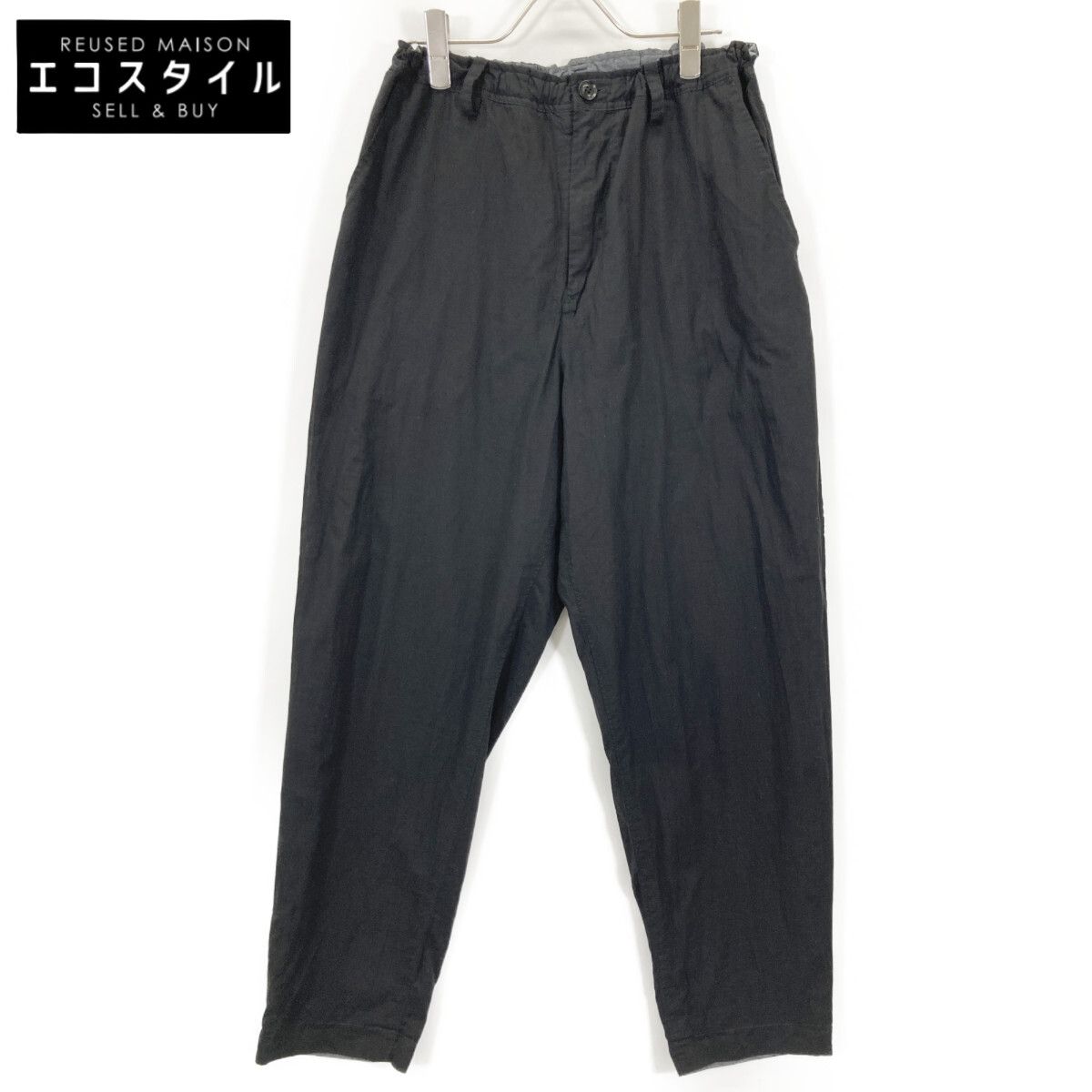 Y s ワイズ 25SS YT-P09-029 ブラック パンツ 表記なし