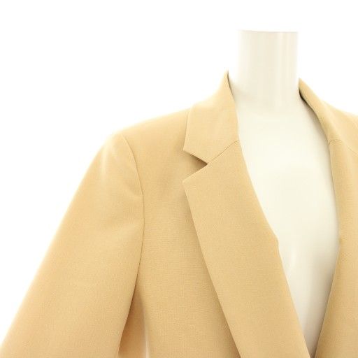 フミエタナカ FUMIE TANAKA テーラードジャケット ダブル 2 ベージュ