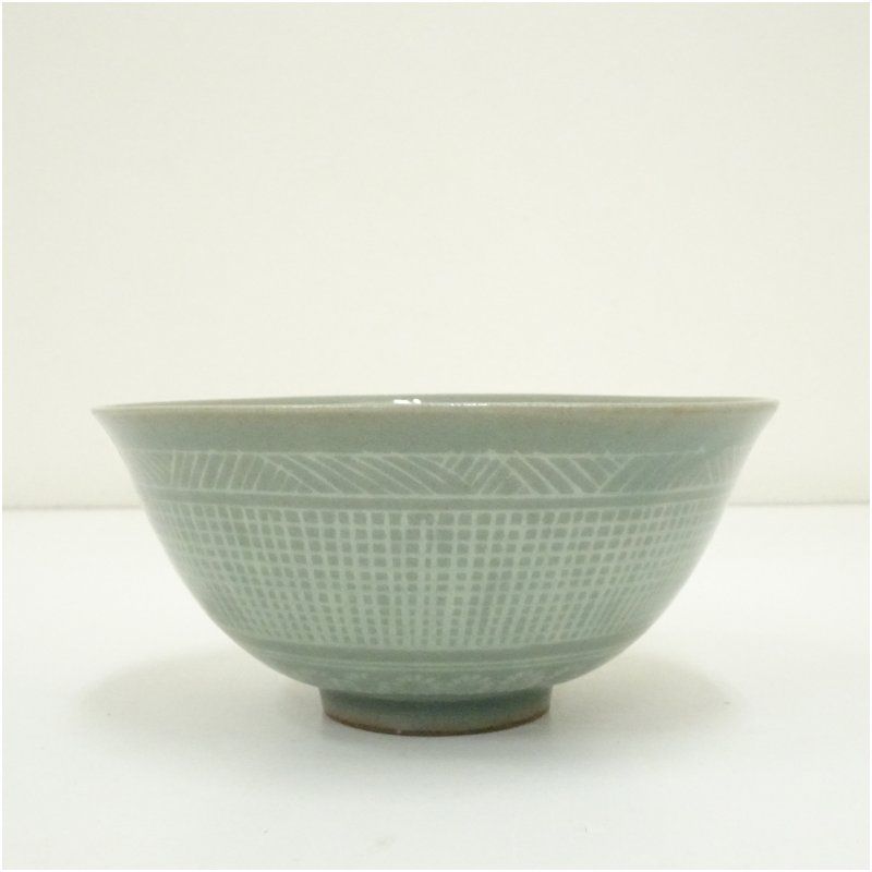 東谷造 高麗青磁茶碗（保護箱） 茶道 抹茶 おしゃれ 抹茶茶碗 抹茶碗