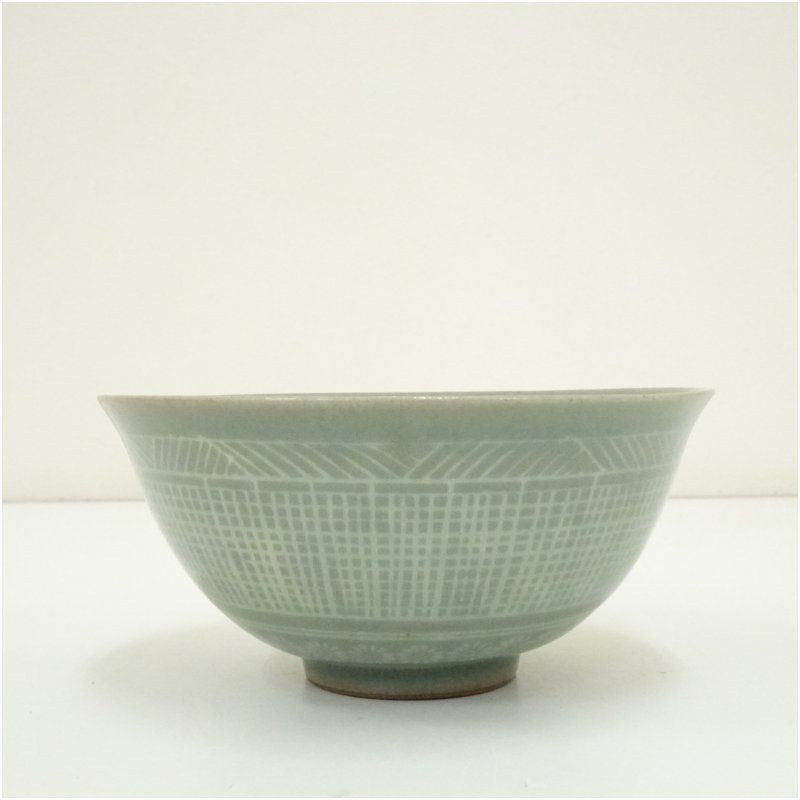 東谷造 高麗青磁茶碗（保護箱） 茶道 抹茶 おしゃれ 抹茶茶碗 抹茶碗