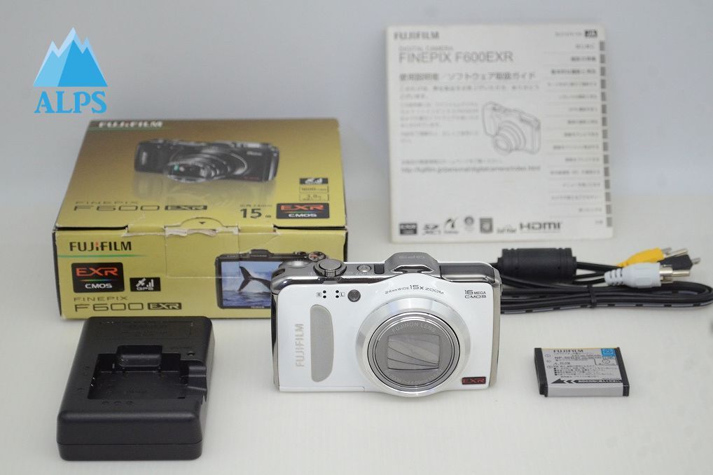 フジフィルム FinePix F 600 EXR コンパクトデジタルカメラ ホワイト 元 251027 k