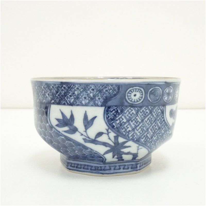 抹茶碗　抹茶茶碗　骨董　茶道　茶道具　陶器　焼き物　アンティーク　レトロ　５ 京焼 鳳山造 色絵菊茶碗 茶道 抹茶 おしゃれ 抹茶茶碗 抹茶碗 和食器