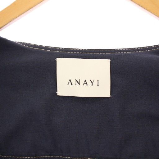 新品未使用タグ付きANAYI デニムジャケット サイズ34 antiqua_zk-00071w