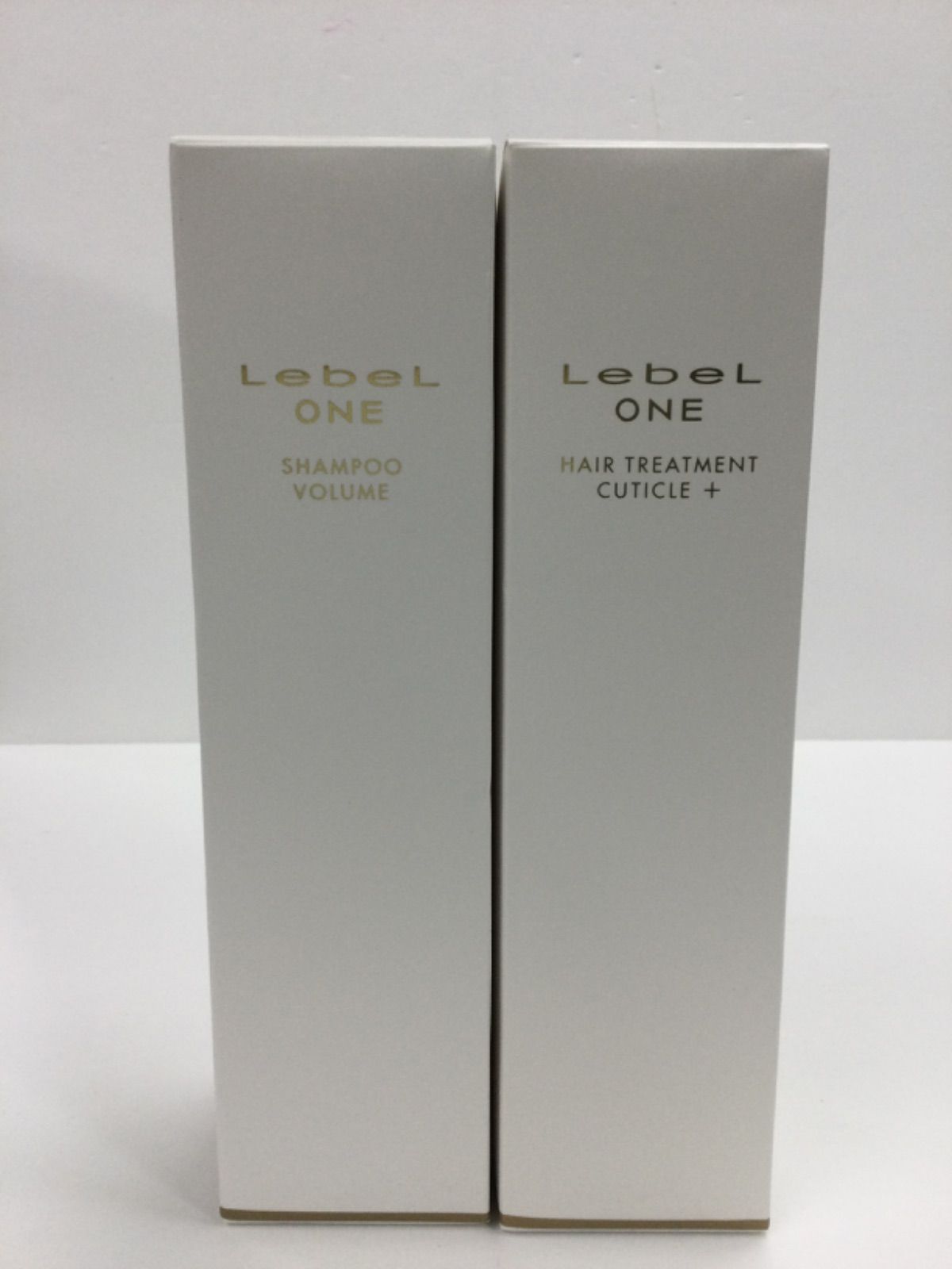  F1866 LebeL ONE ルベル ワン シャンプー ボリューム 240ml・ヘアトリートメント キューティクルプラス 240ml 計2点セット シャンプー