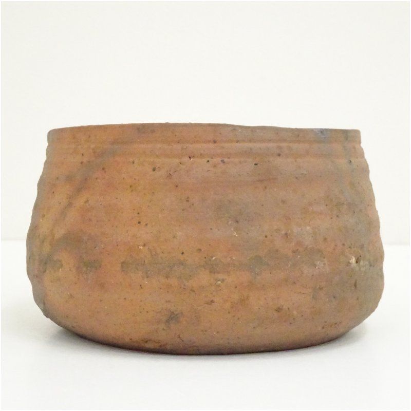 備前焼 竹子窯 西川政美造 建水（共箱） 茶道具 茶道 おしゃれ 道具