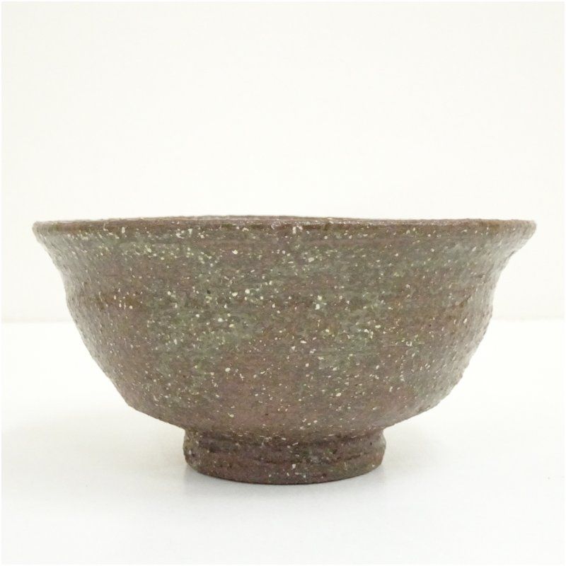 嘉祥窯　森岡嘉祥 作 抹茶茶碗 京焼 森岡嘉祥造 柿ノ蔕茶碗（共箱） 茶道 抹茶 おしゃれ 抹茶茶碗