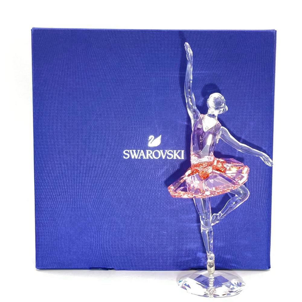  スワロフスキー SWAROVSKI バレリーナ オブジェ 置物 5428650 クリア 置物 インテリア小物