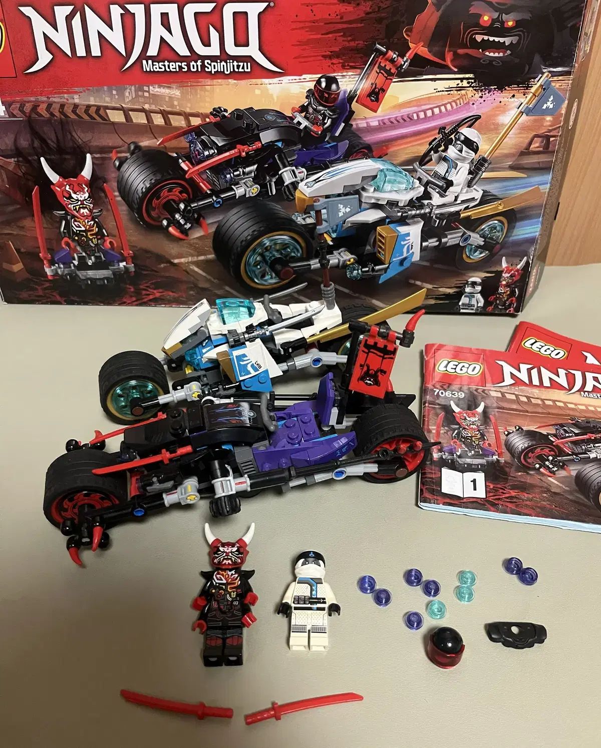 LEGOニンジャゴー 70639 スネーク ジャガーのストリート疾走