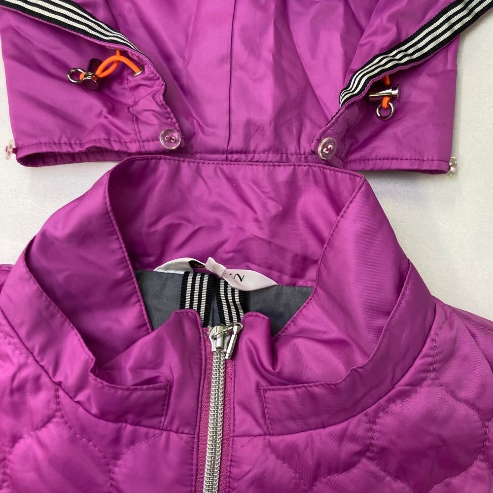 サイズ：40 LANVIN SPORT ランバン スポール フード付 ダウン