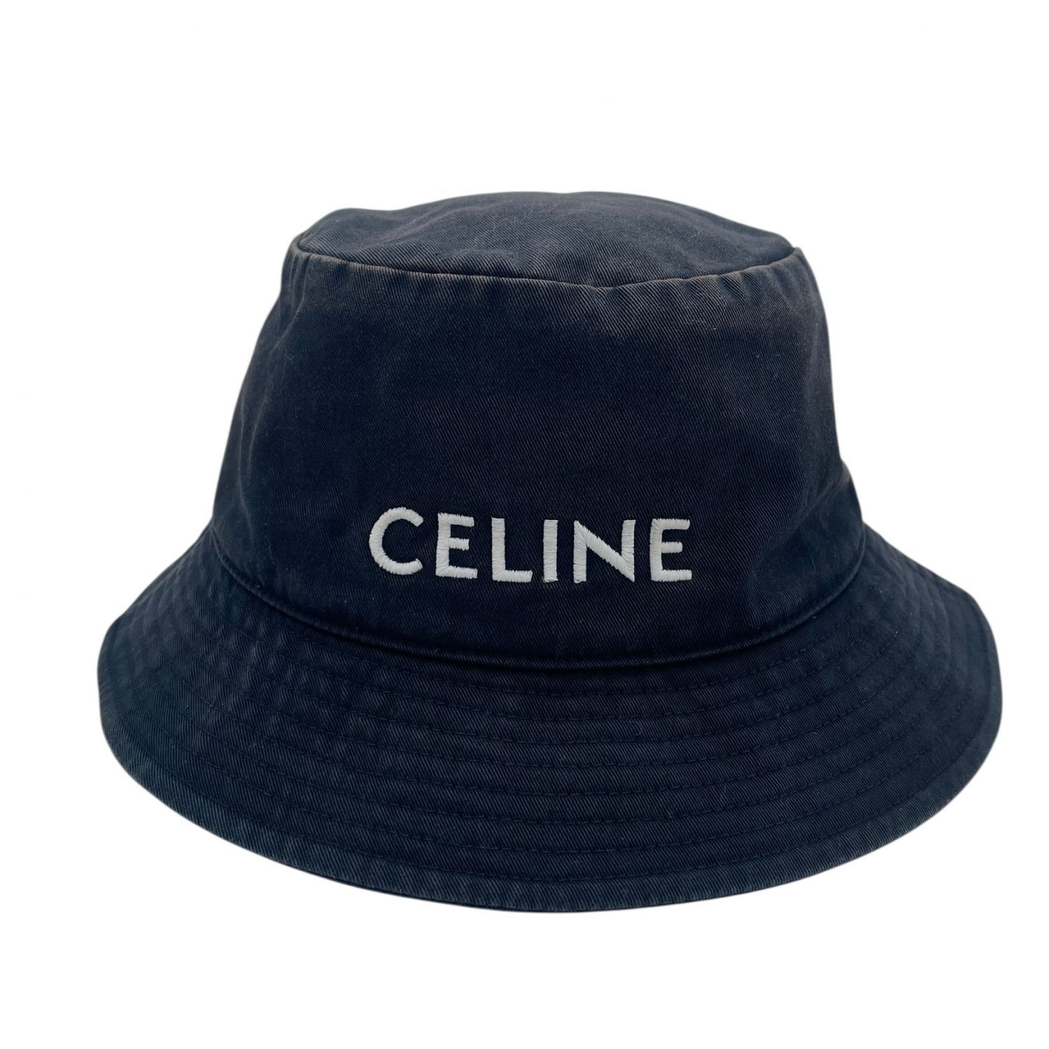 CELINE セリーヌ 2AUO4968P.38UB ロゴバケット ブラック ユニセックス 25034023 KJ