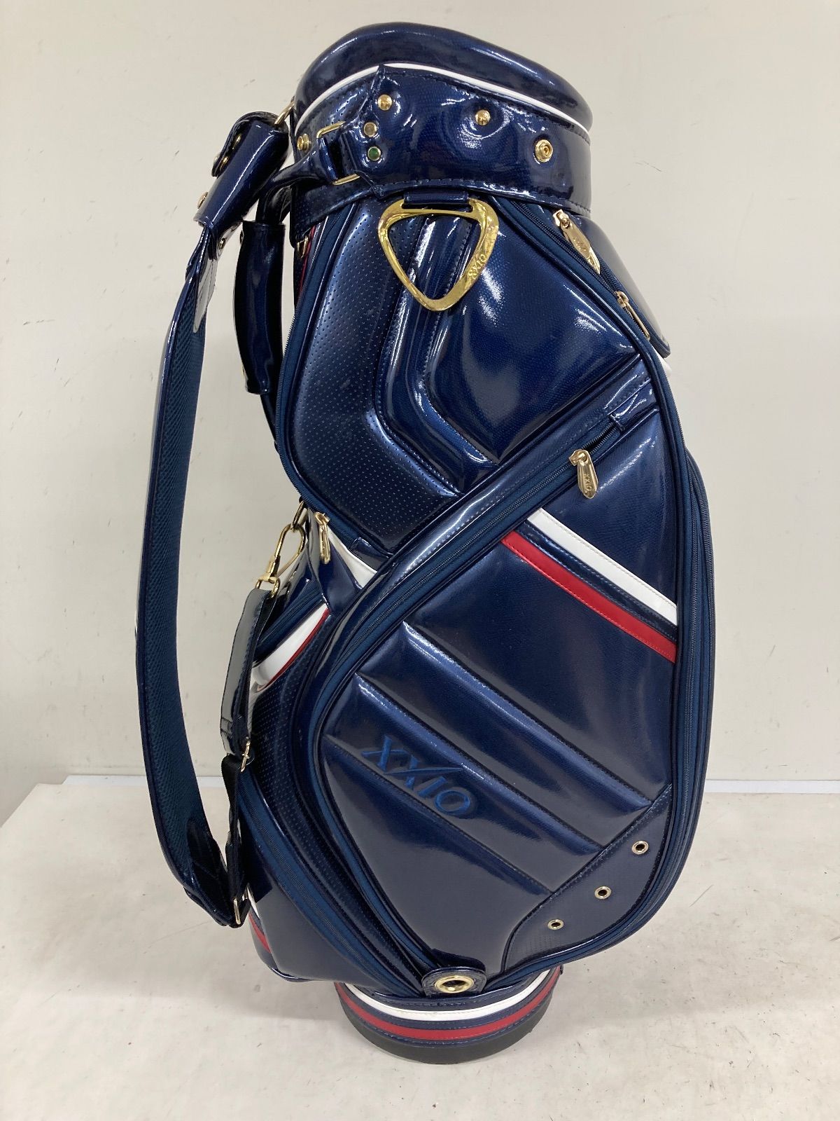  XXIO ゼクシオ キャディバッグ キャディーバッグ ゴルフバッグ ネイビー 71114s スコアカード ゴルフバッグ キャディバッグ ゴルフ