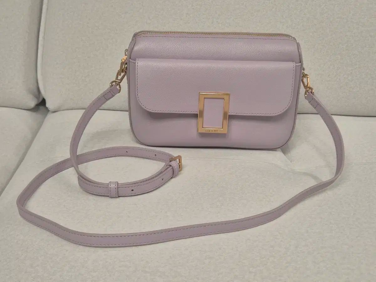 COURONNE クロンヌ パープル クロス ショルダーバッグ KOLONSPORT コーロンスポーツバッグ