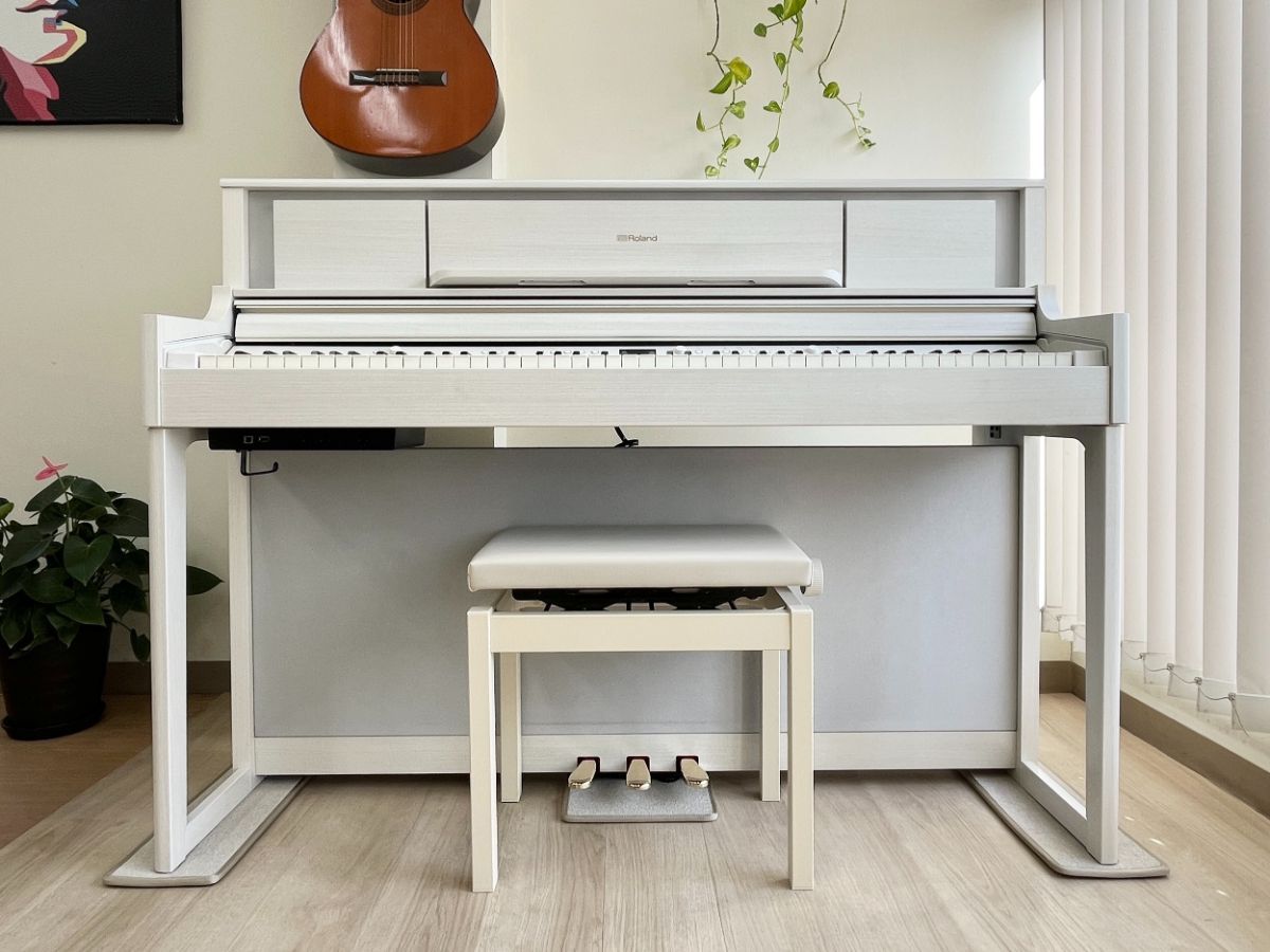 メンテナンス＆クリーニング済み】 ローランド LX705-GPSR SHIRO(白木