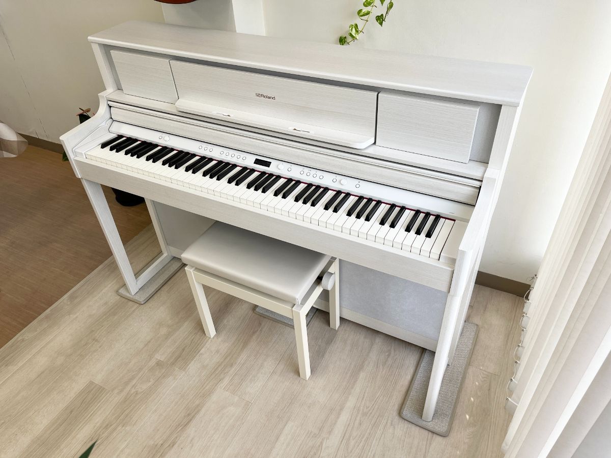 メンテナンス＆クリーニング済み】 ローランド LX705-GPSR SHIRO(白木