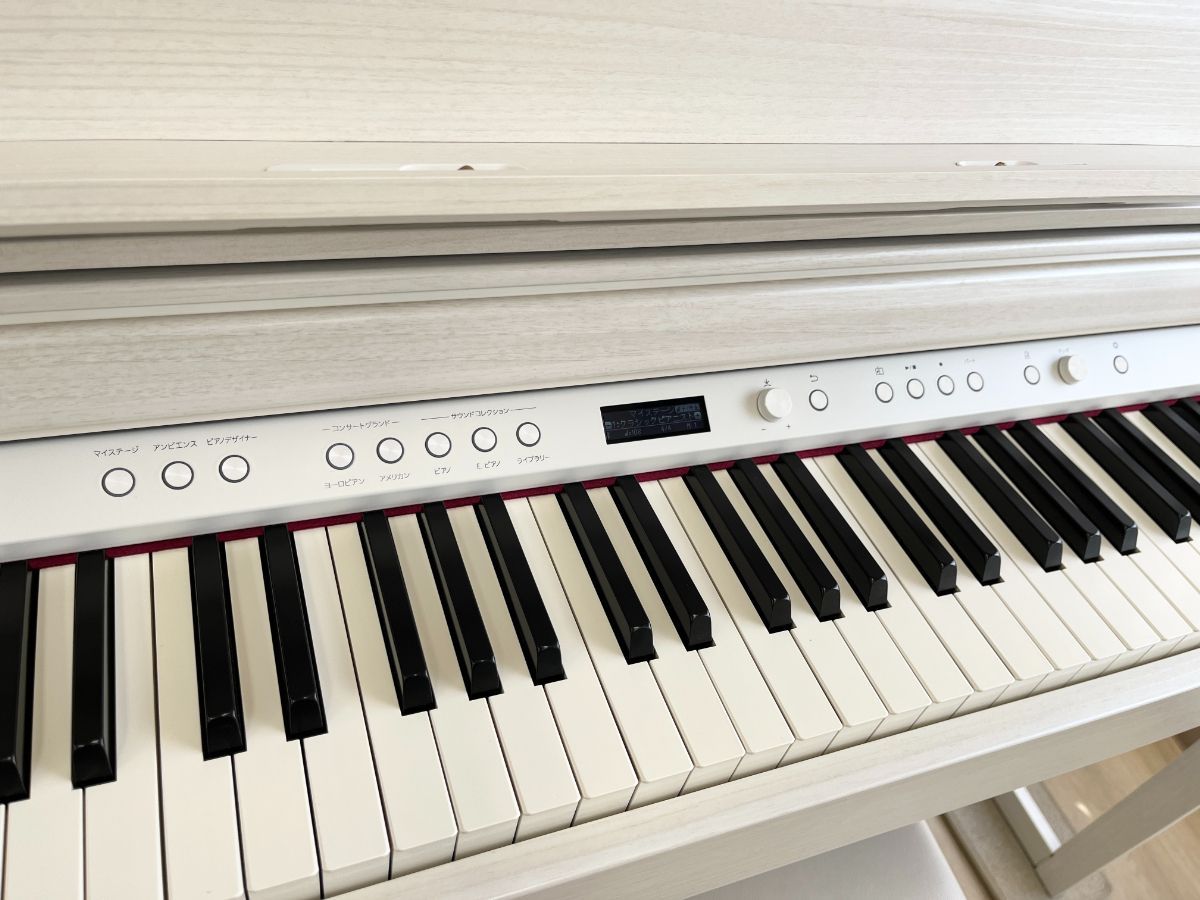 メンテナンス＆クリーニング済み】 ローランド LX705-GPSR SHIRO(白木