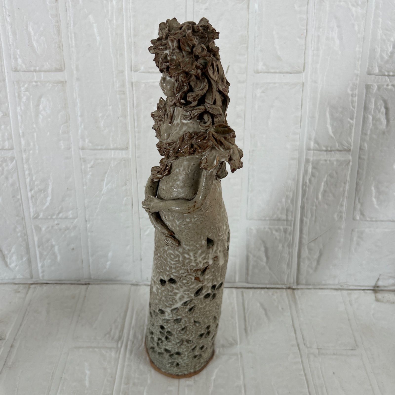 アジアンスタイル 陶器製女性像 約40cm 【正規品】販売サイト