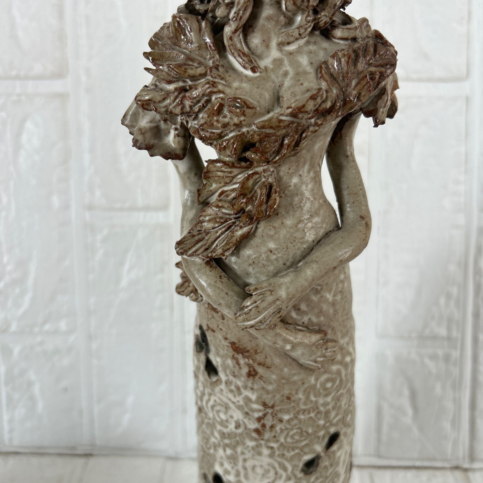 アジアンスタイル 陶器製女性像 約40cm アジアンスタイル 陶器製女性像 約40cm 【正規品】販売サイト