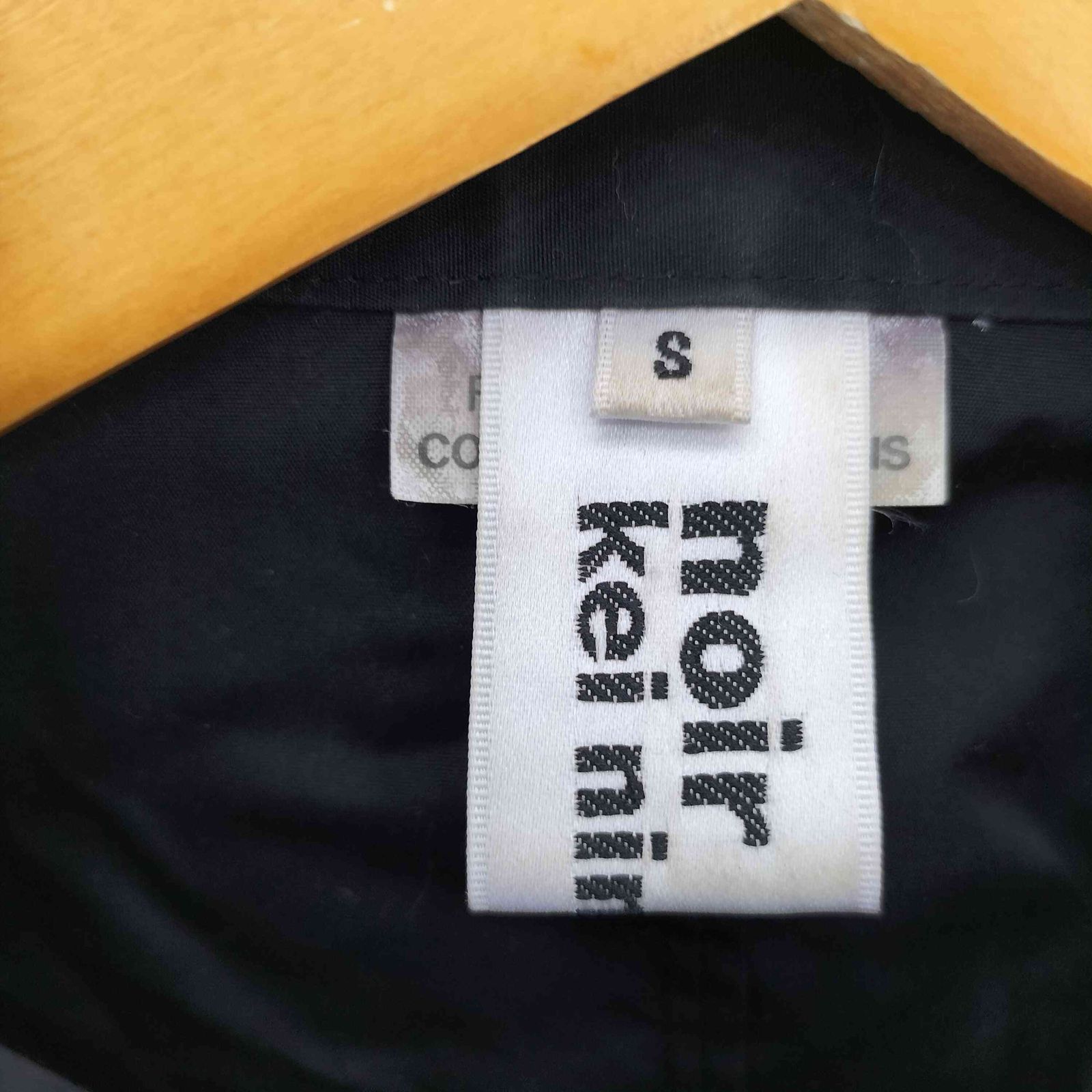  ノワールケイニノミヤ noir kei ninomiya 24 SS Tuxedo Cropped Blouse フ スリーブ ボウタイ クロップド長袖シャツ レディース S 長袖 シャツ ブラウス