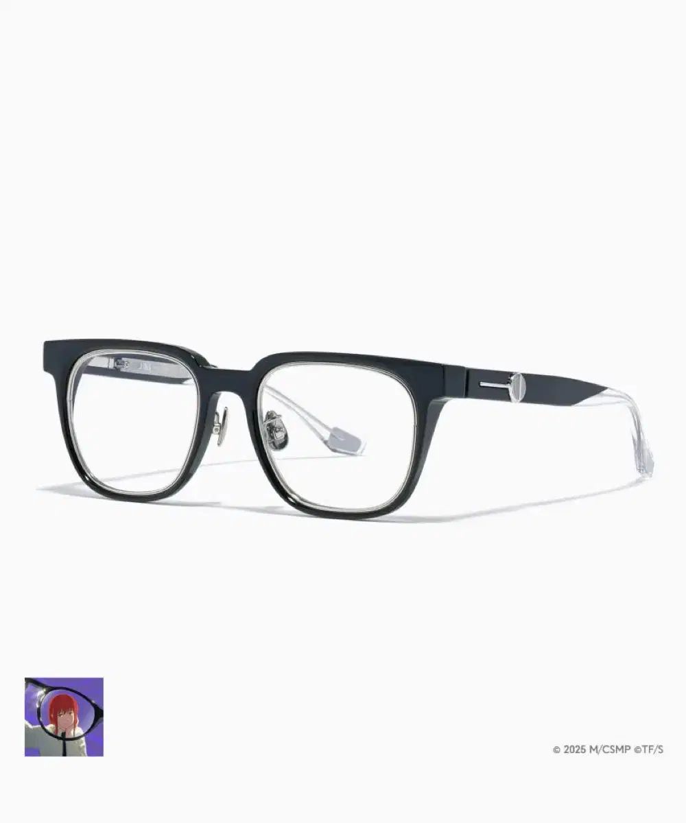 当日発送 チェンソーマン ジーンズ jins コラボ メガネ マキマver